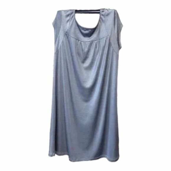 Fleurish Silver Sparkly Mini Dress Size S! 31" Long Gently Used Pre-Owned - Picture 8 of 16